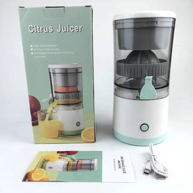 Juice Squeeze® - Espremedor De Suco Elétrico e Automático ( Compre 1 Leve 2 )